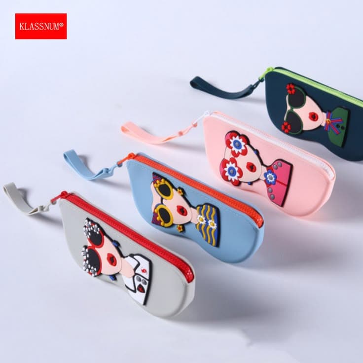 Cartoon Silicon Eyewear Case β Soft Protective Glasses Pouch