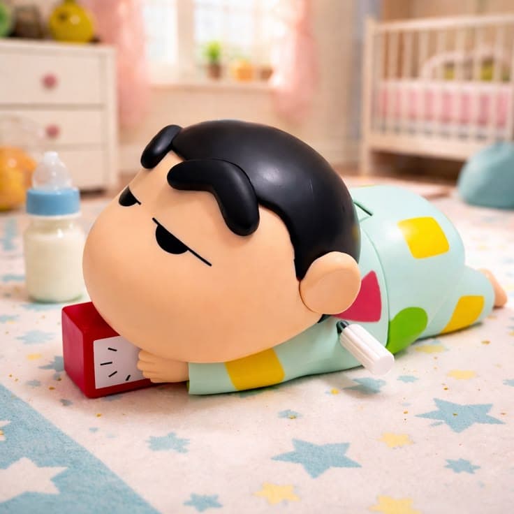 Shin-chan Animated Wind-Up Toy β Fun Crawling Action Figure