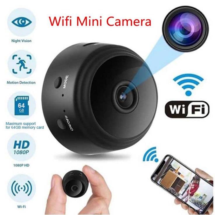 A9 Mini Smart WiFi Security Camera β 1080P HD Night Vision & Magnetic Motion Detection